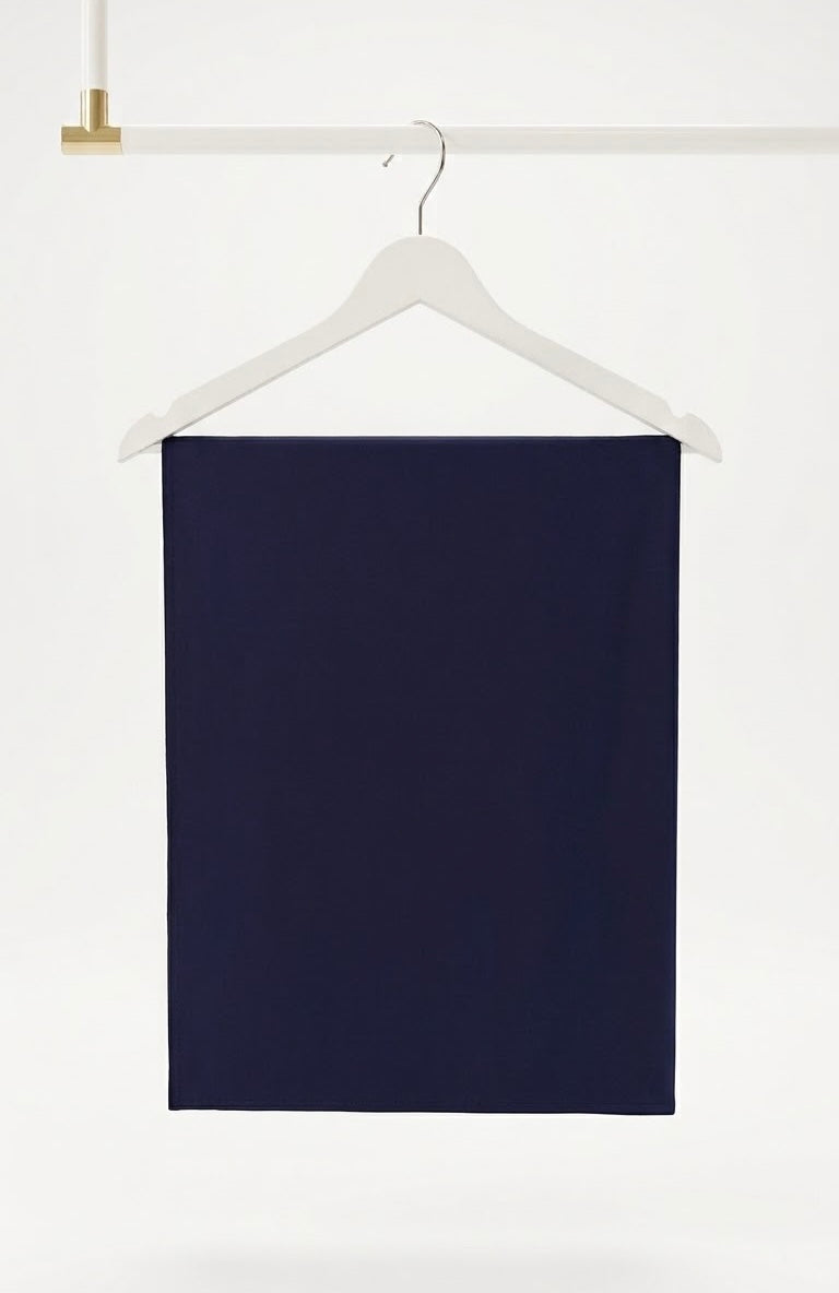 Hijab jersey premium bleu nuit