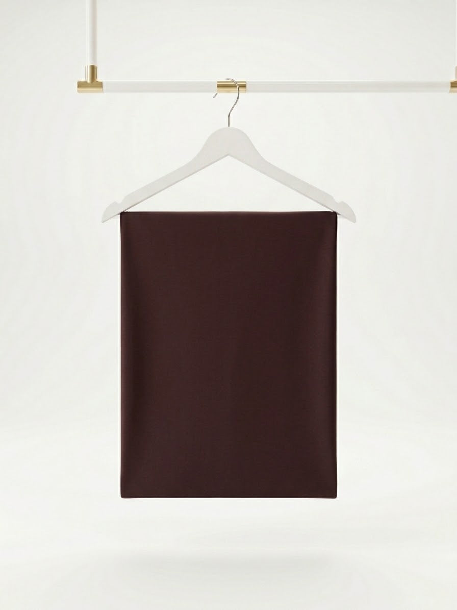 Hijab jersey premium chocolat