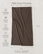 Fiche technique du hijab jersey premium Soft Veils
