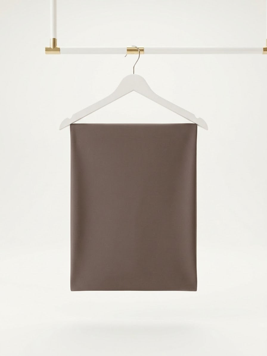Hijab jersey premium gris taupe